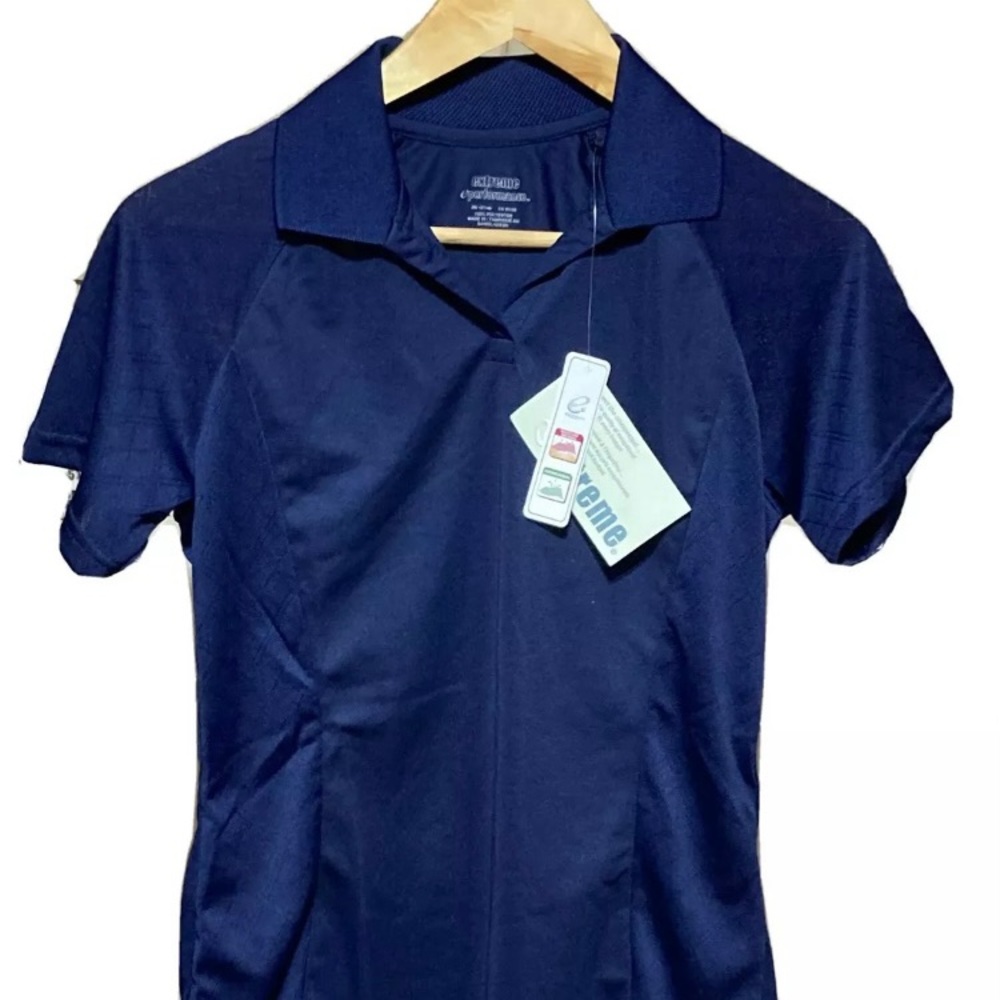 Women’s XS Blue Sport Polo, Extreme E Performance